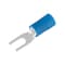 Gardner Bender Spade Terminal, 600 V, 16 to 14 AWG Wire, 4 to 6 Stud, Vinyl Insulation, Blue 20-113 - alternate 3